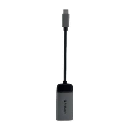 Adapter USB-C HDMI 4K, schwarz/grau VERBATIM VER49143