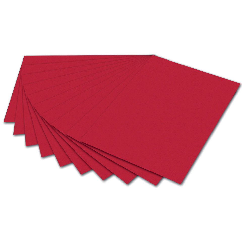karton, rot, karten, bastelpapier, set