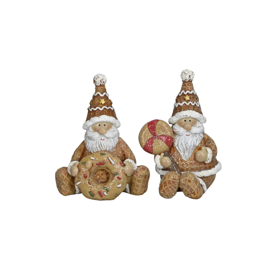 figures, Weihnachtsfiguren, Santa, zwei, Dekoration