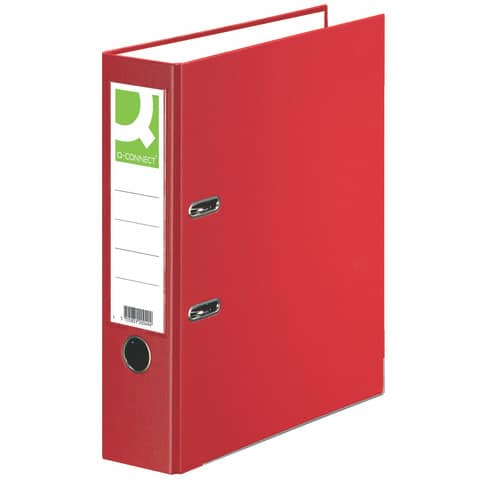 Ordner, A4, 80mm, PP, rot Q-CONNECT KF18727