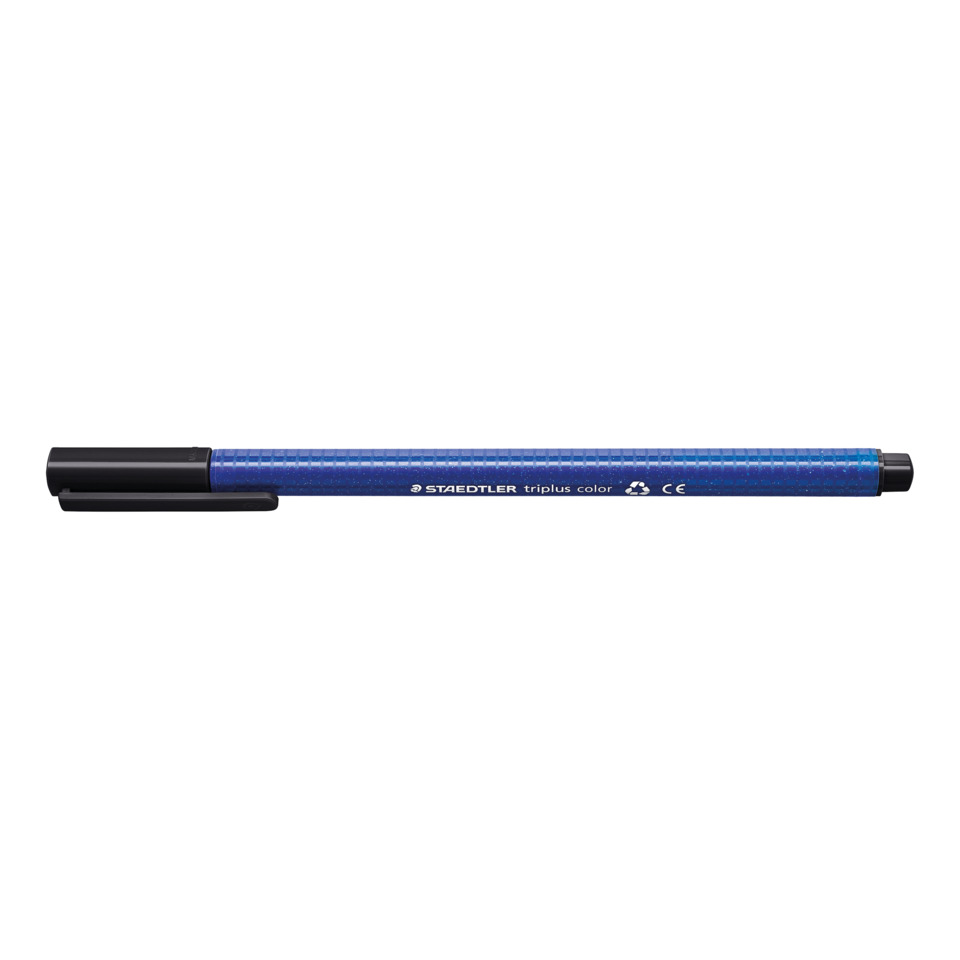 blau, spitzestift, fineliner, triplus, marker