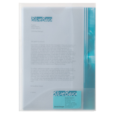 Angebotsmappe Multiflex, A4, transparent DURABLE 2533 19