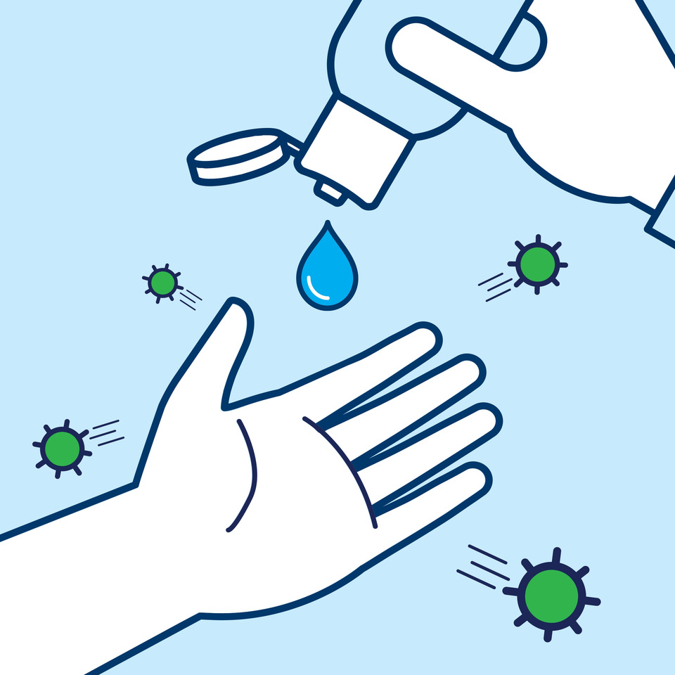 hand washing, hand sanitizer, Seife, Tropfen, Virus