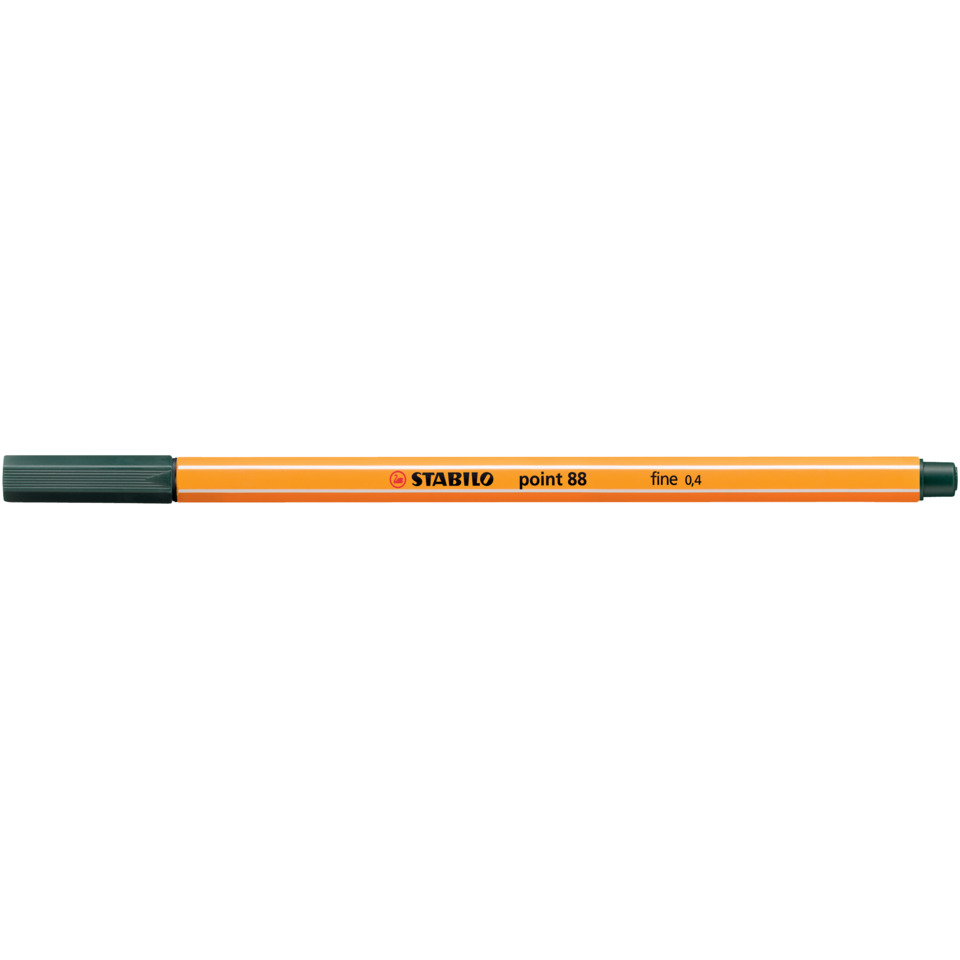 marker, orange, doppelspitz, stabilo, point 88