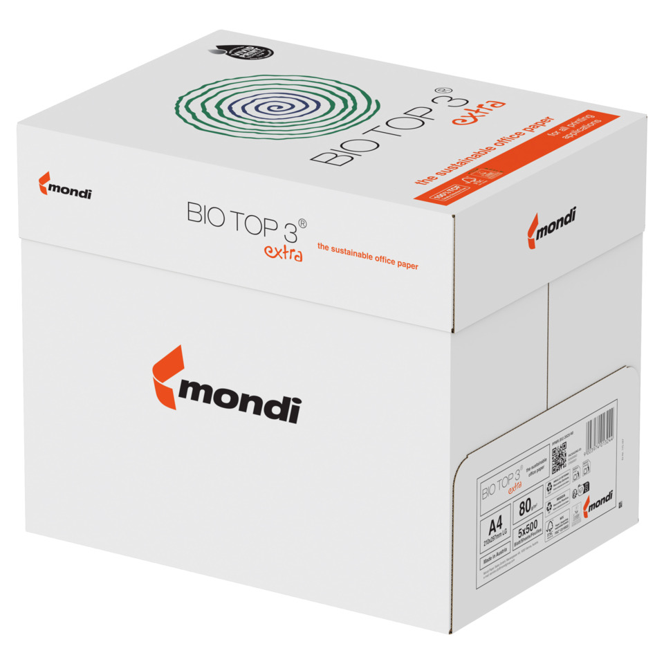 office paper, biodegradable, A4, 80gsm, box