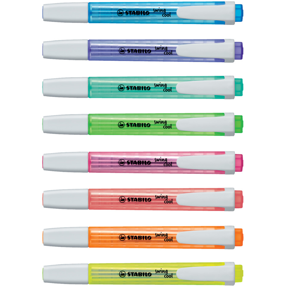 Highlighter, Stabilo, Marker, Farbmarker, neon