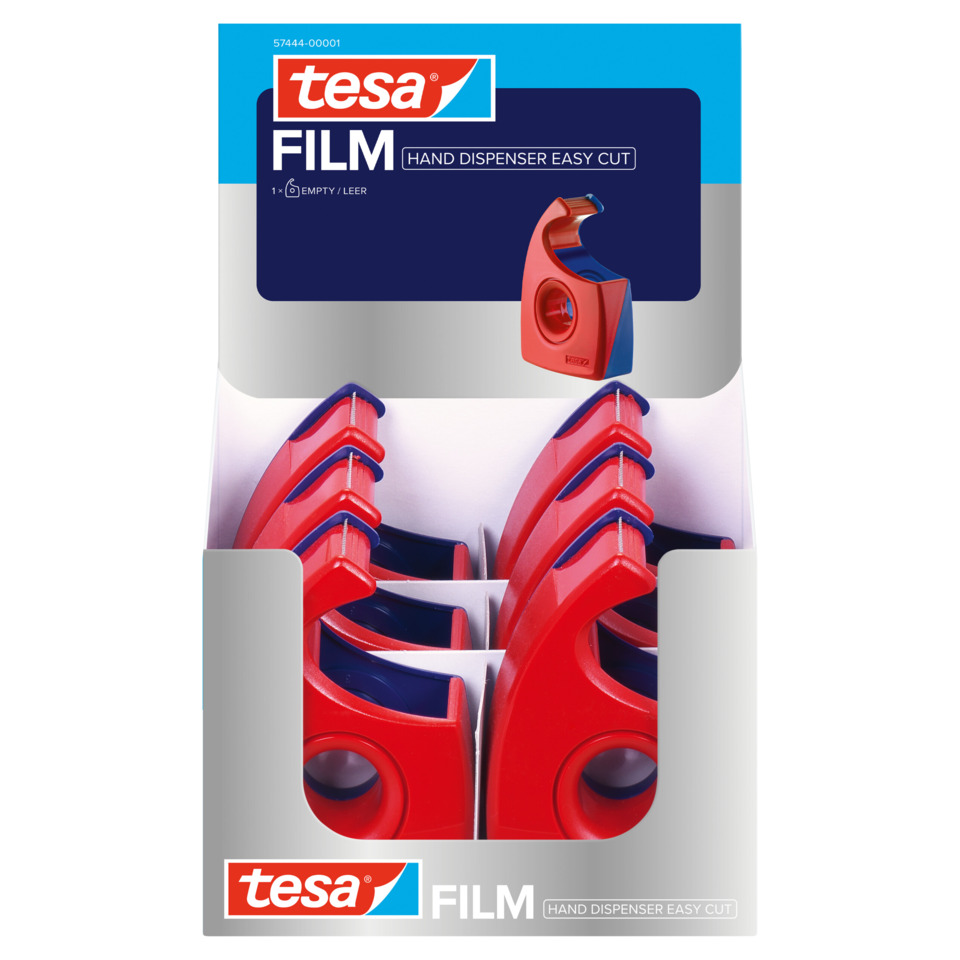 Klebebandspender, Filmspender, Handabroller, Kunststoffspender, Tesafilm