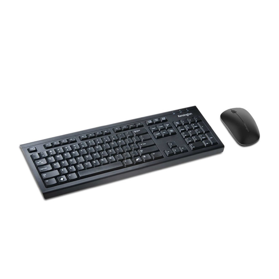 Tastatur, Schwarz, Kabelgebundene Tastatur, Maus, Normalgröße