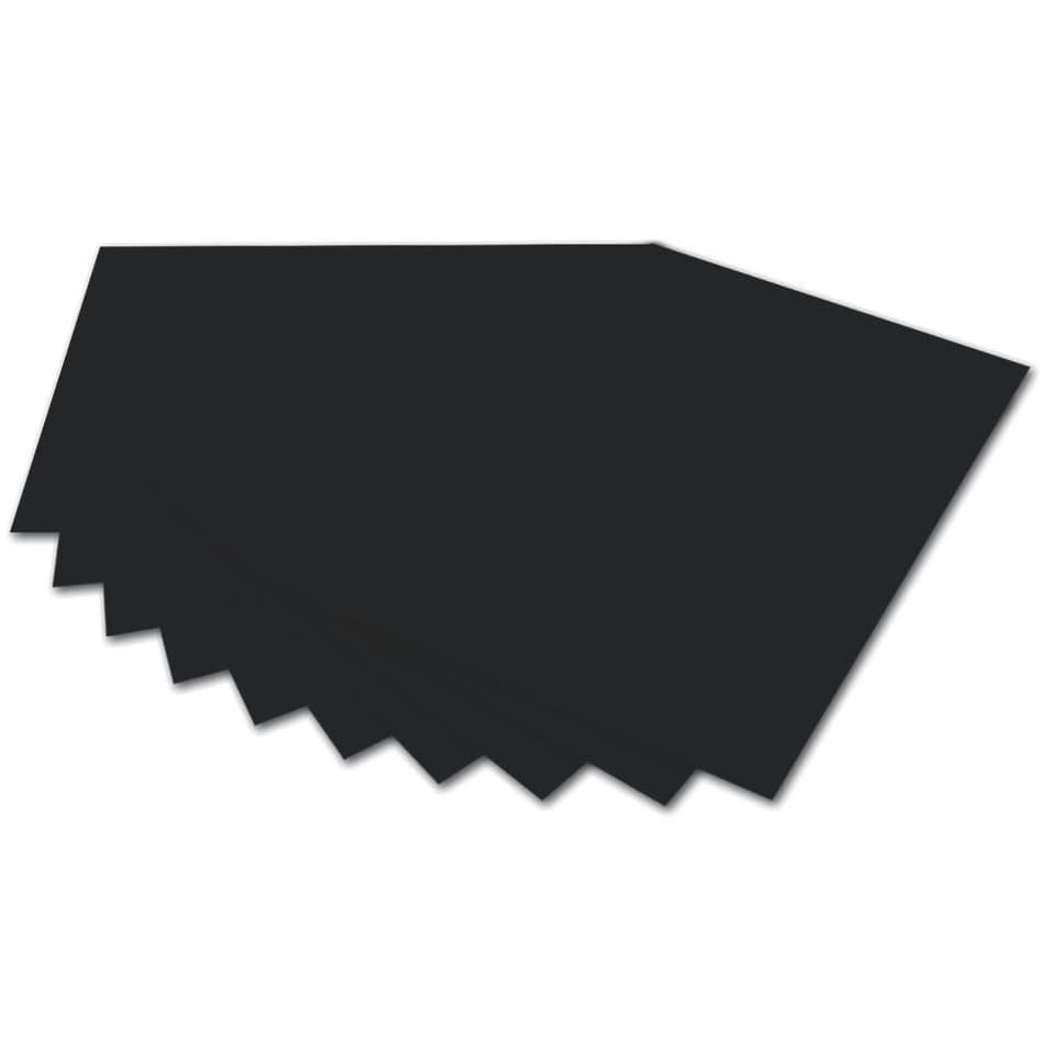 Tonpapier, A4, 130g/m², schwarz FOLIA 6490