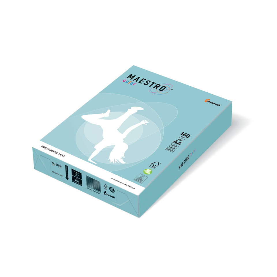 A4-Papier, 180 g/m², Maestro color, Schachtel, A4-Papierpackung