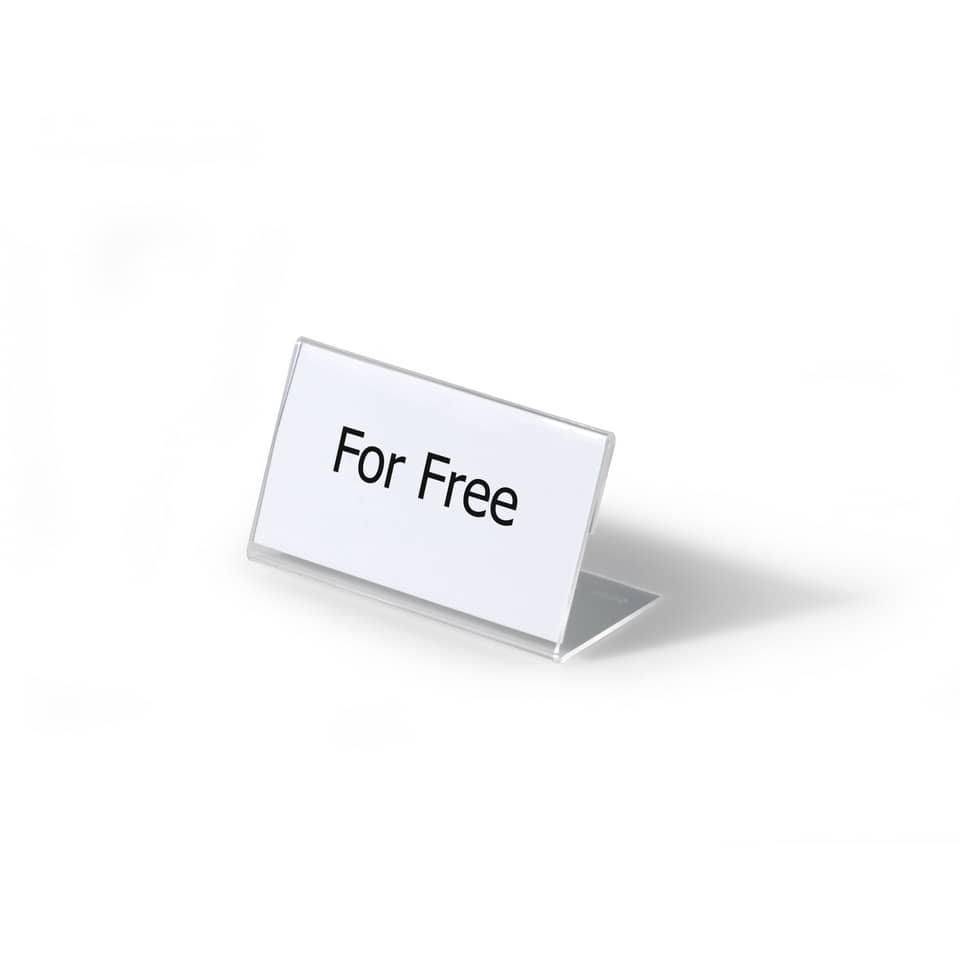 For Free, Sign, Display, Luggage Tag, Transparent