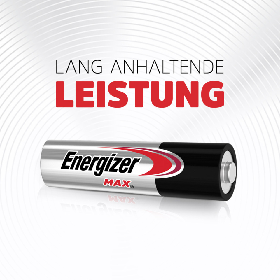 Batterie, AA, alkaline, Energizer, Max