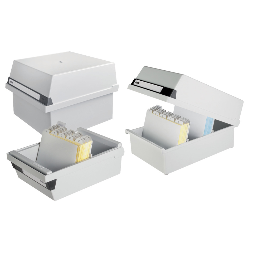 Kartenbox, Kartenhalter, Indexkarten, Sortierbox, Aktenbox