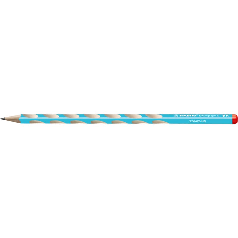 Bleistift, HB, Økologisches Muster, Blau, Holz