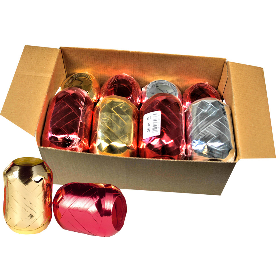 Vorsatzrollen, Tüllband, Metallic, Schönheitsbänder, Schachtelware