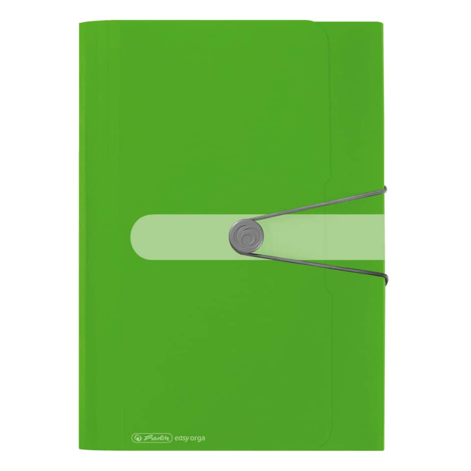 Notizbuch, Grün, Spiralverschluss, Deckel, A6