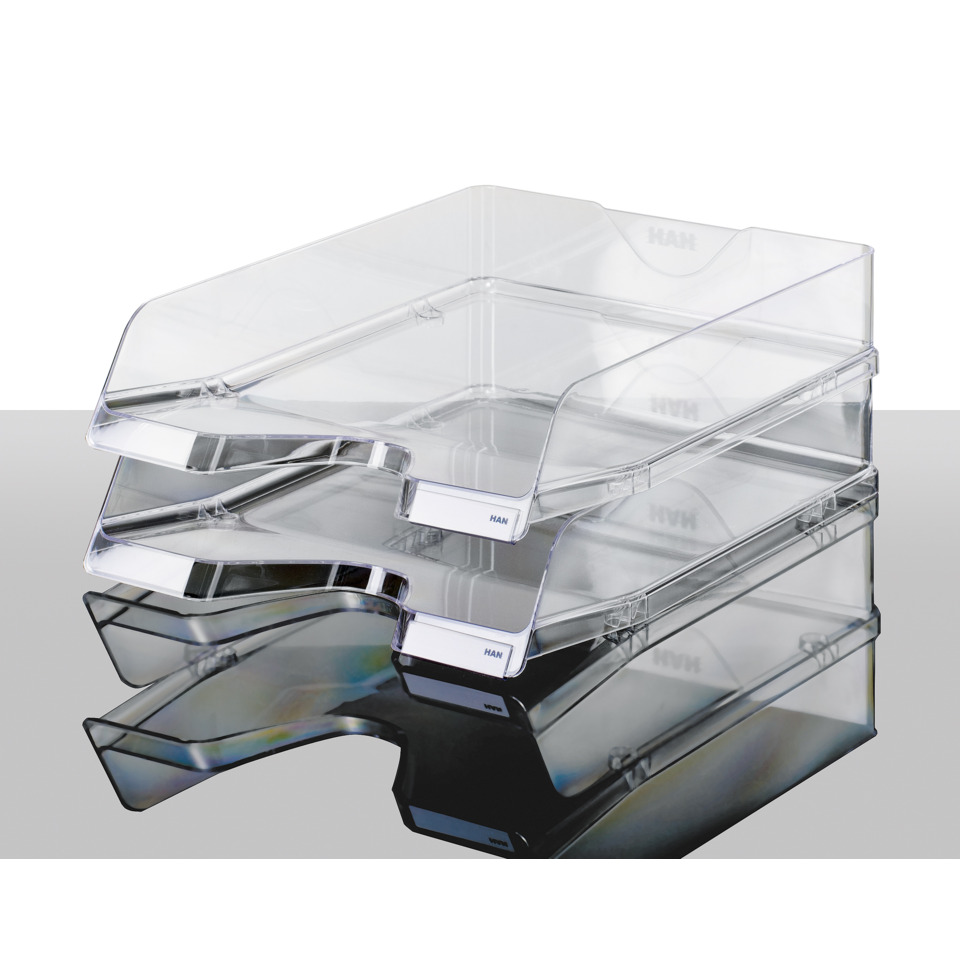 Ablagekorb, Ablagefach, Schreibtisch Organizer, Transparente Ablage, Mehrfachablage