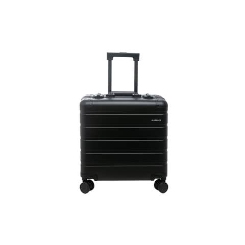 Business Trolley Aluminium, TSA Schloss, 44 x 42 x 22,5 cm, schwarz ALUMAXX 45193 Business Trolley Aluminium, TSA Schloss, 44 x 42 x 22,5 cm, schwarz ALUMAXX 45193