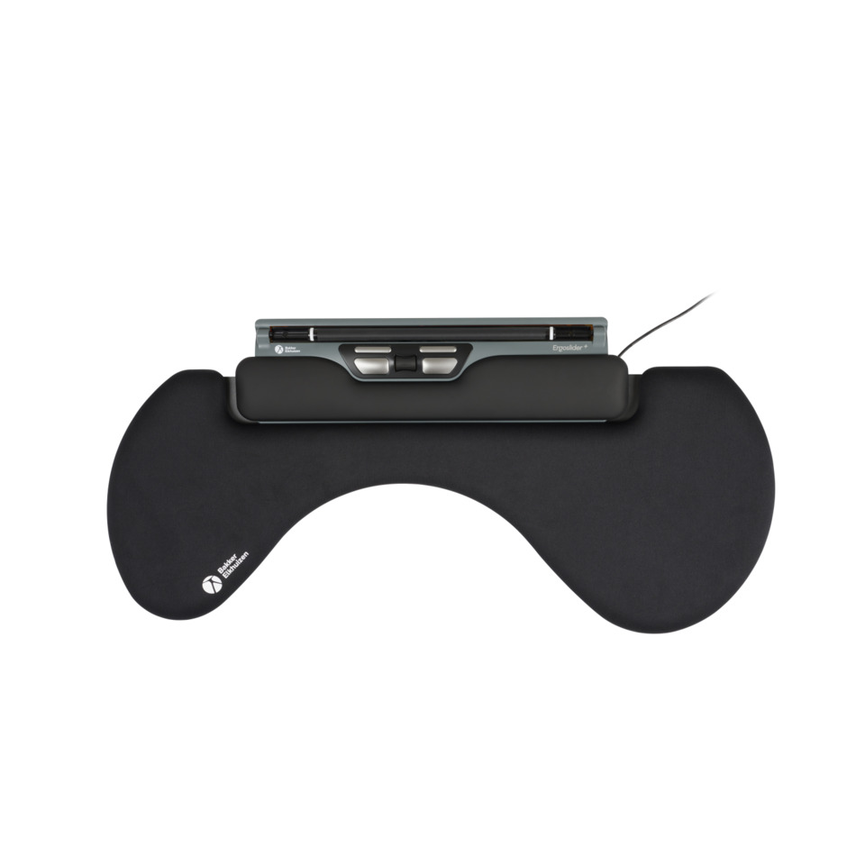 ergonomisch, Nackenstützkissen, Memory-Schaum, schwarz, verstellbar
