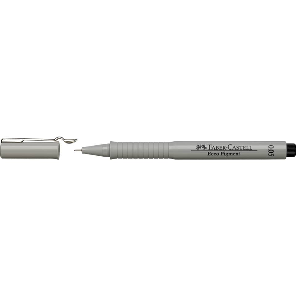 Archivstift, Pigmentenstift, Faber-Castell, Ecco Pigment, Feiner Spitzenstift