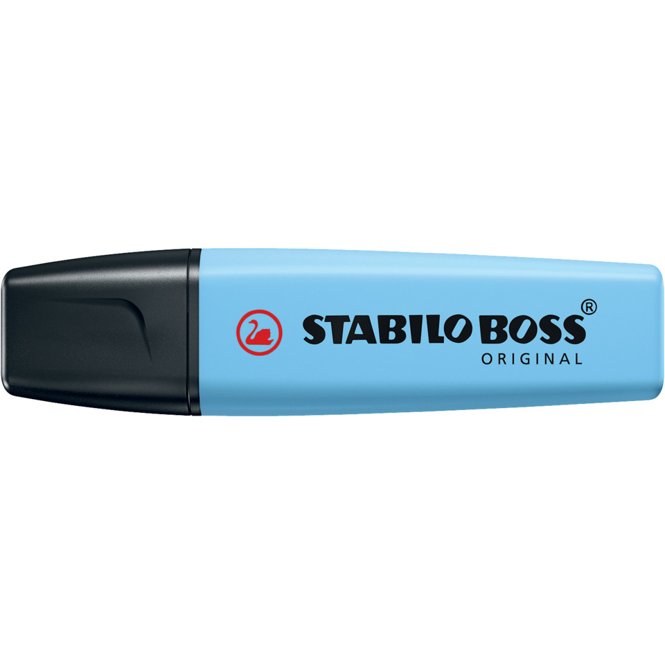 Korrekturbleistift, Radiergummi, Gehäuse, Bleistiftspitze, Stabilo Boss, Highlighter, Marker, Styli, Blue cap, Dual-cap