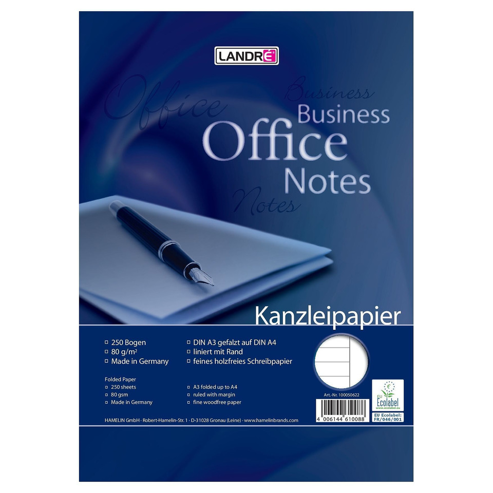Office notes, Kopierpapier, Büropapier, DIN A4, 80 g/m²