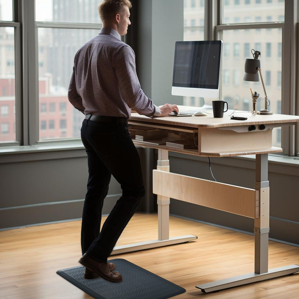 Schreibtisch, Mobiliar, Tabelle, Stehender Schreibtisch, Person, Schreibtisch, Mobiliar, Tabelle, Stehender Schreibtisch, Person