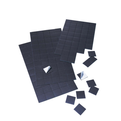 Magnetplättchen, beschreibbar, Selbstzuschnitt, 20x20mm, 50 Stück, schwarz FRANKEN MPL22SB