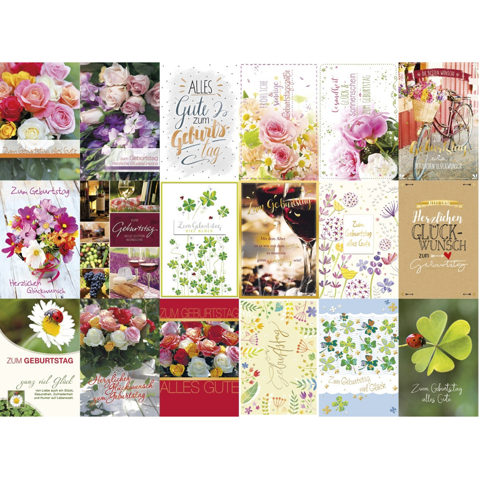 Grusskarte, Post, Kunst, Collage, Blume