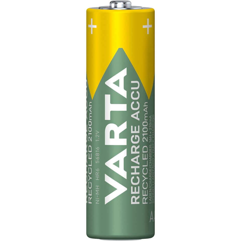 AA-Batterie, Wiederaufladbar, 2100 mAh, NiMH, AA-Größe