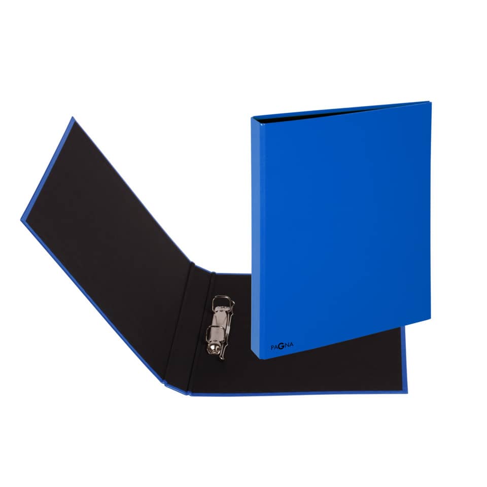 Ordner, Hefter, Blau, Kunststoff, Ringbinder