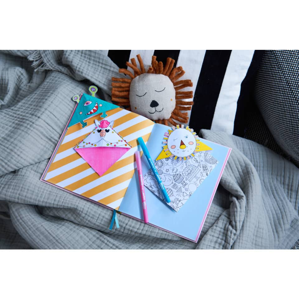 Kinderbuch, Kunstprojekt, Bastelset, Farben, Papierfigur
