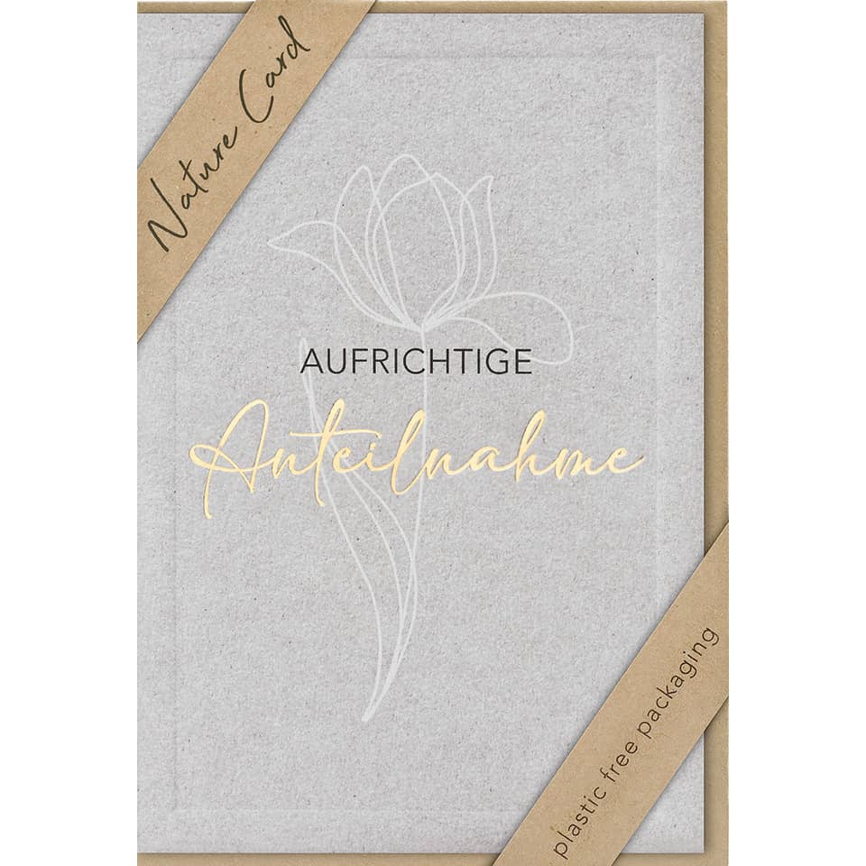 Nature Card, Karte, Verpackung, Box, Dankbarkeitsthema