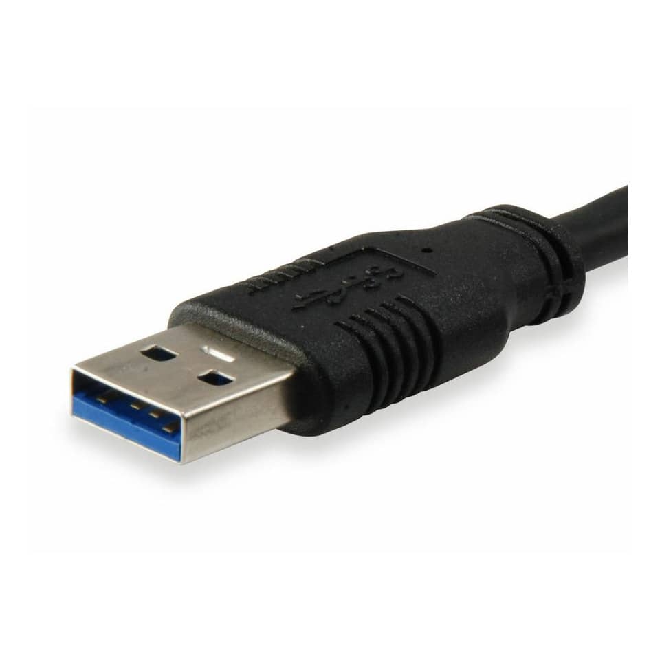 USB-A, USB 3.0, blauer Innenraum, Steckverbinder, Kabelanschluss