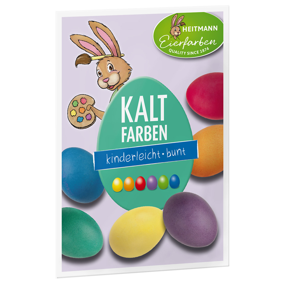 Eierfarbe, Kaltfarben, Kinderfarben, Schablone, Osterei