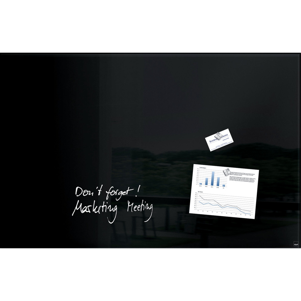 Marketing board, Notizboard, Diagramm, Papiere, Graphische Notizen