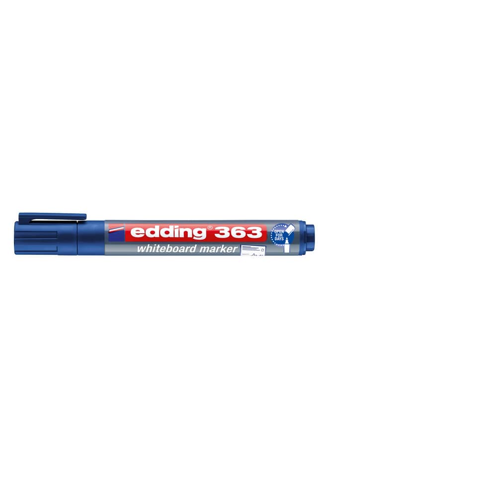 Boardmarker 363, 1-5mm, Keilspitze, blau EDDING 4-363003