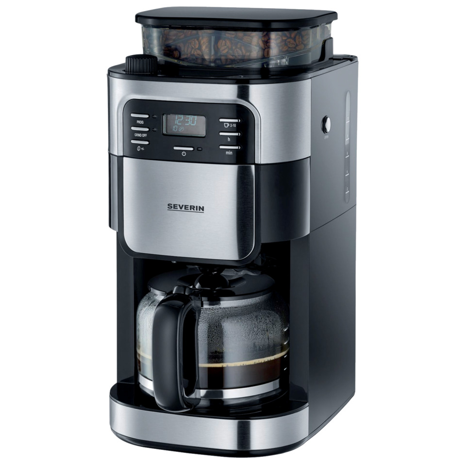 Kaffeemaschine, Kaffeeautomat, Filterkaffee, Glas-Karaffe, Anzeige