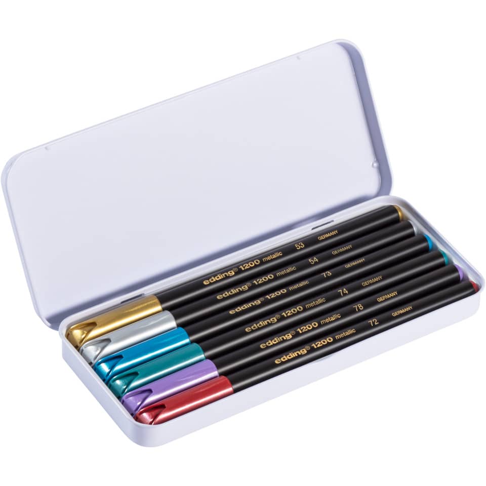 Künstlerbleistifte, Metallic Stifte, Bleistifte Set, Farbbleistifte, Schmuckbleistifte