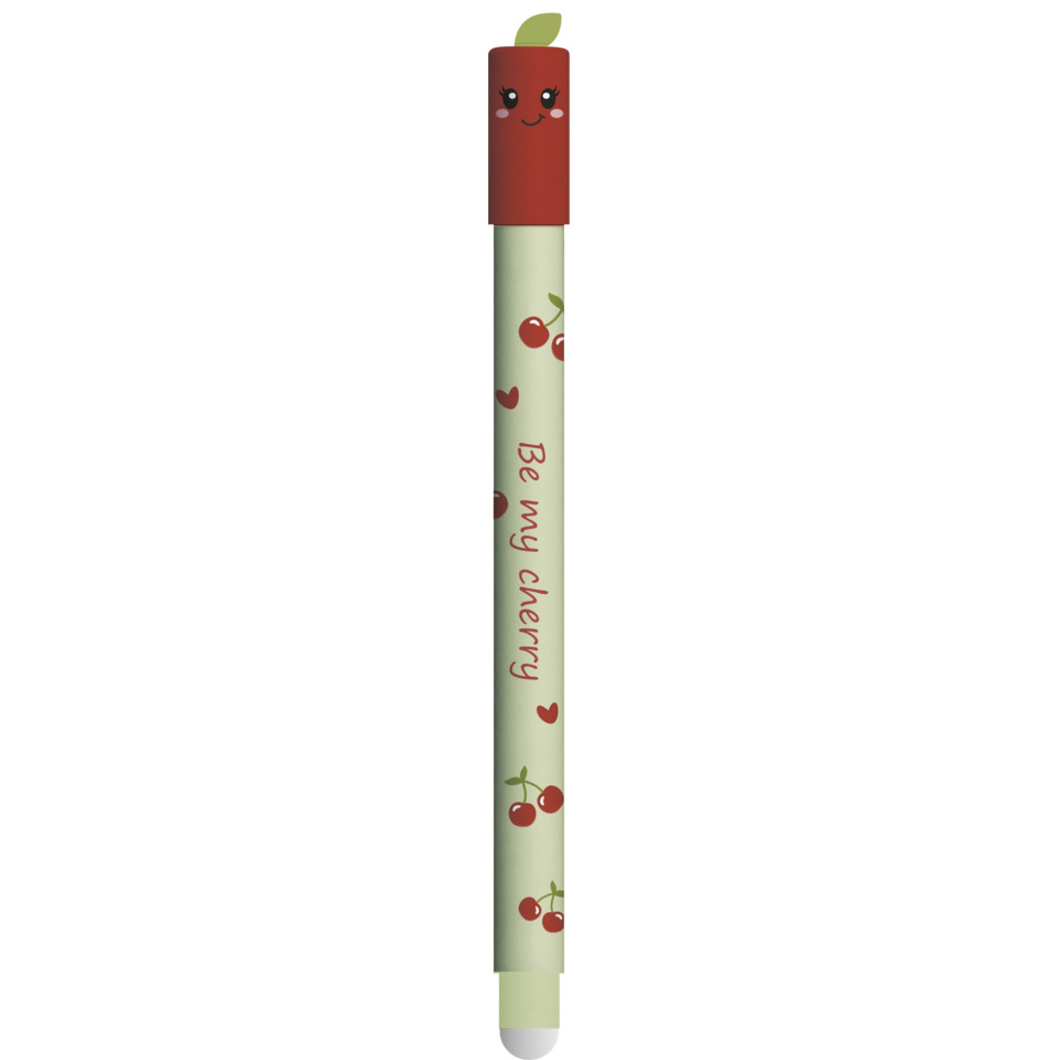 Bleistift, Kleiner Stift, Kreativstift, Kirschen Muster, Be happy cherry