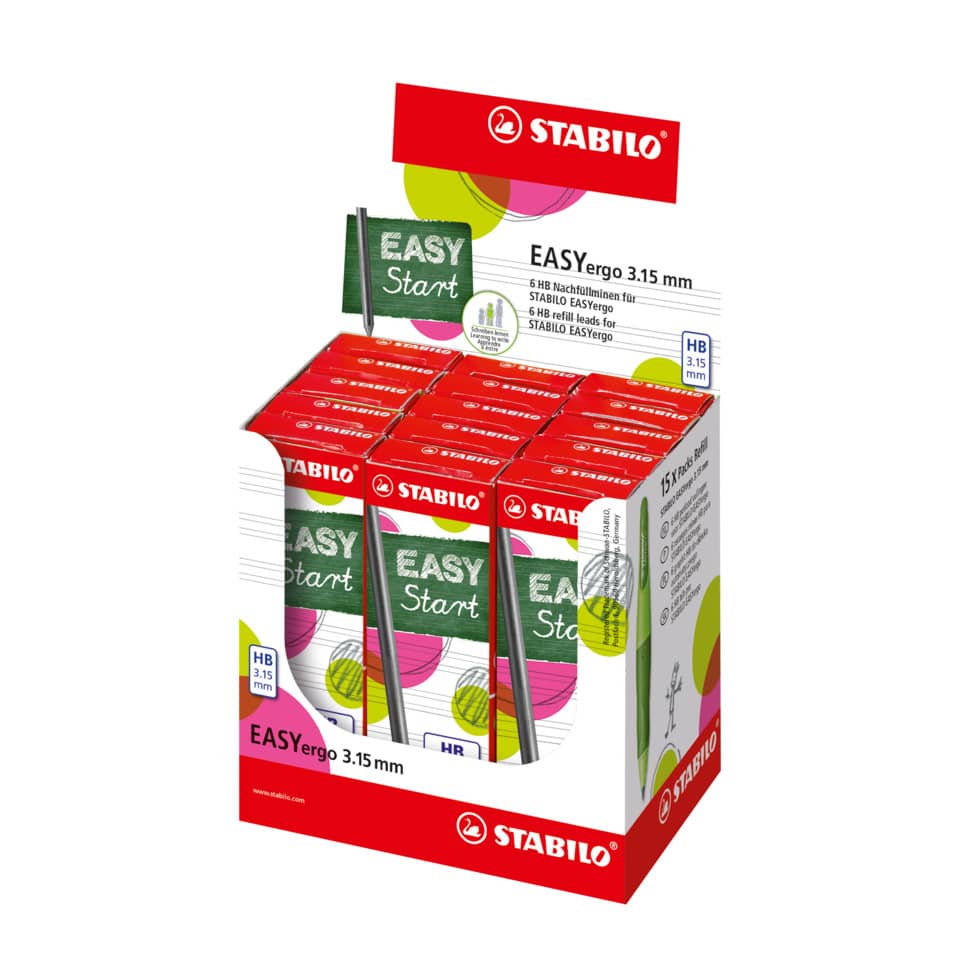 Bleistift, HB 3,15 mm, Ergonomisch, Easystart, Stabilo