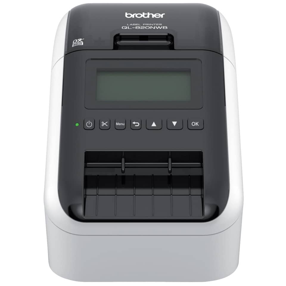 Etikettendrucker, Thermaletikettendrucker, Kompaktgerät, LCD-Display, Papieretiketten