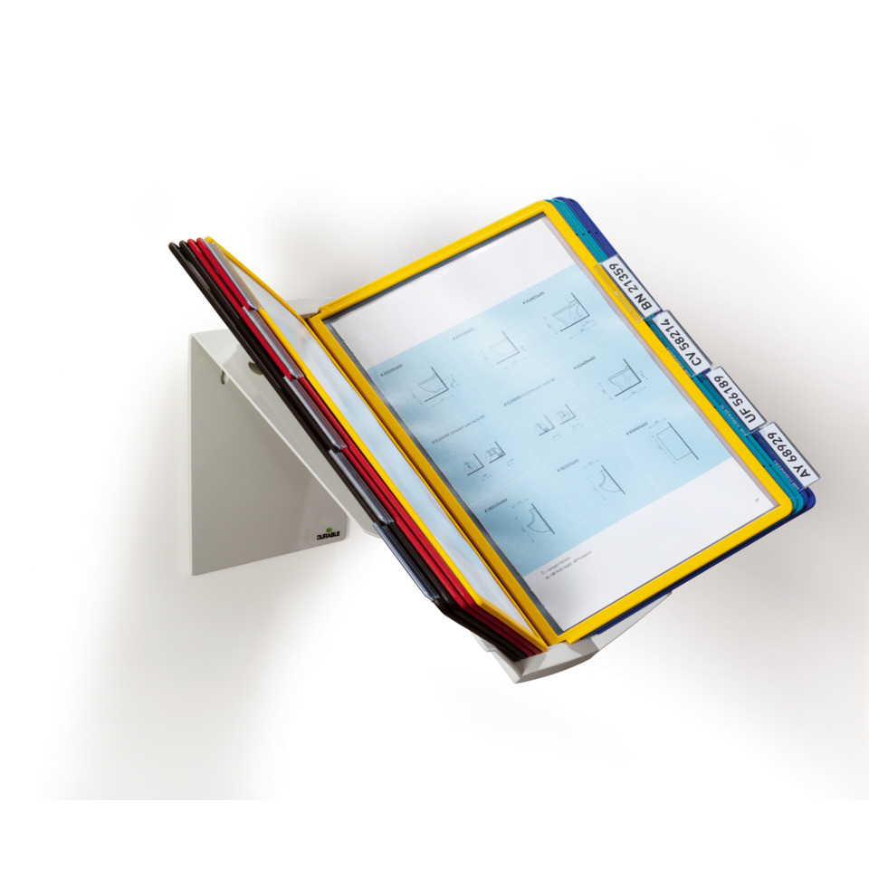 Aktenordner, Ringordner, Ordner-System, Farbige Register, Dokumentengliederung