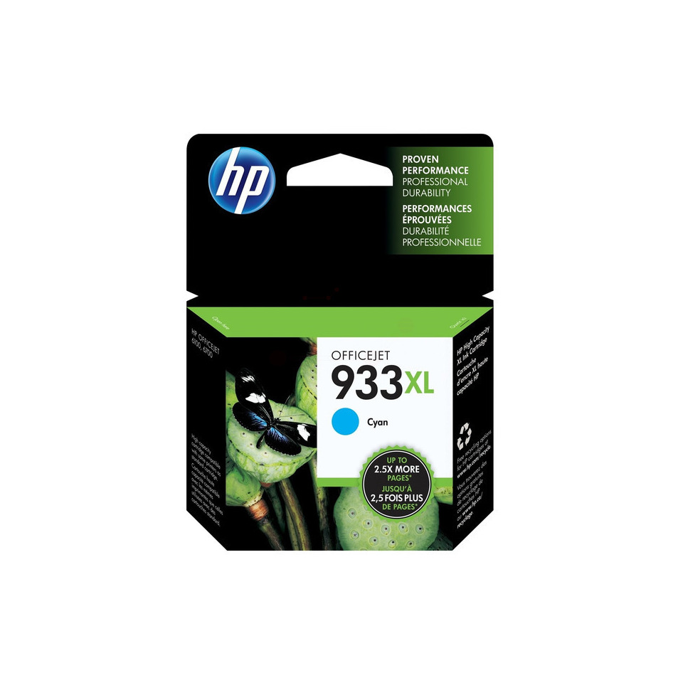 Tintenpatrone, Druckerpatrone, HP 933XL, Cyan, Officejet