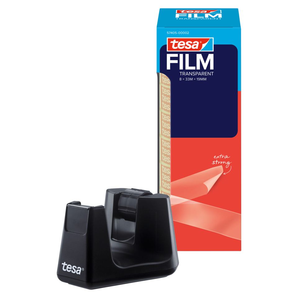 filament, transparent, 8x33m, knife, tape?