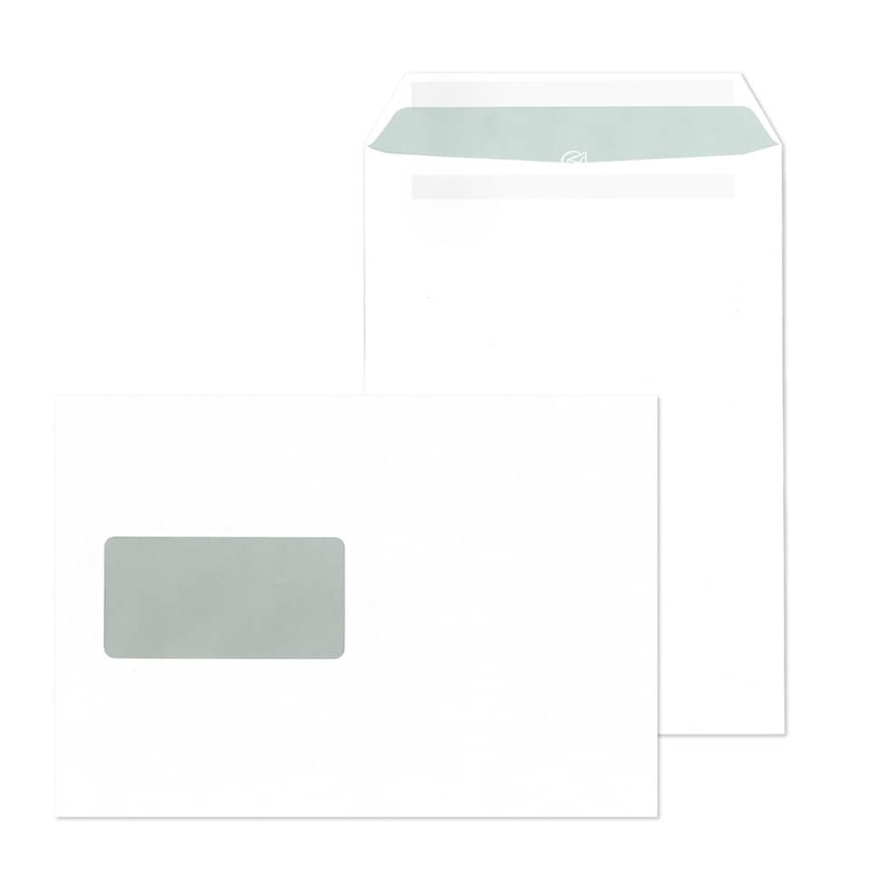 Briefumschlag, Umschlag, weißer Umschlag, Fensterumschlag, Transparentfenster