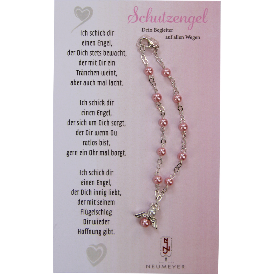 schmuck, kette, perlen, engelsfigur, anhaenger