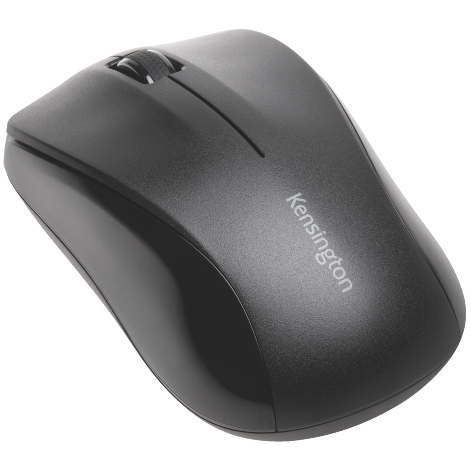 kabellose Maus, Computermaus, Optische Maus, 3-Tasten-Maus, schwarz, Maus,  kabellos, optische Maus, schwarz, Kensington