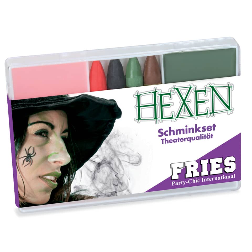 Schminkset, Theaterqualität, Fries, Stifte, Kreidefarben