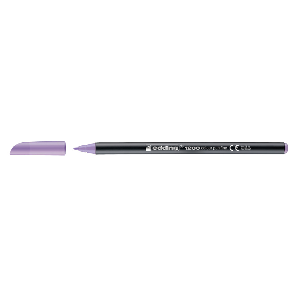 farbe: violett, Marker, Fineliner, Kugelschreiber?, Markierfarbe?, marker, Stift, lila, feine Linie, Edding 1200